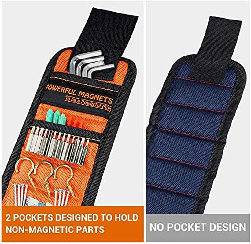 Tool Gifts for Men Stocking Stuffers - Magnetic Wristband for Holding Screws, Tool Belt Gifts Ideas for Dad Fathers Him Christmas Birthday, Gadgets for Women Husband DIY Handyman, Carpenter