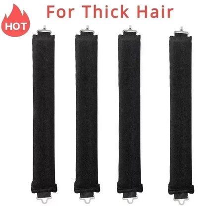 Heatless Hair Curler No Heat Hair Rollers Lazy Curling Rod Headband Soft Curls Sleeping Flexi Rods with Hook Hair Styling Tools